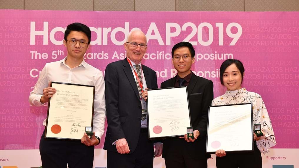 IChemE SIESO Medal awarded to chemical engineering students in Malaysia