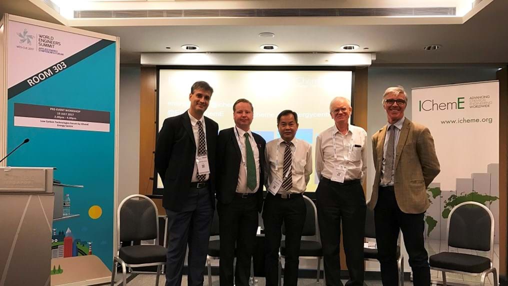 Chemical engineers discuss Singapore climate change targets at World Engineers Summit
