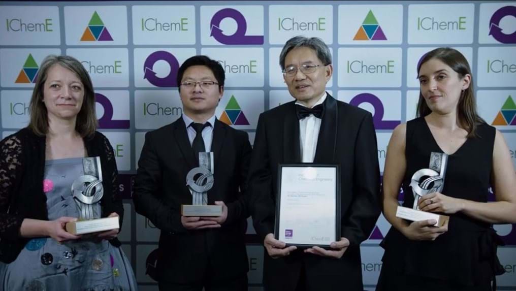 Storing surplus energy – IChemE Energy, Research Project & Outstanding Achievement Award Winner 2019