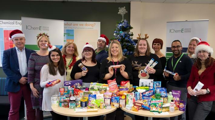 IChemE supports Rugby Foodbank with Alternative Advent Calendar 