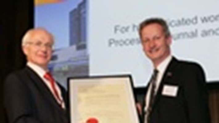Ken Morison awarded IChemE Council medal