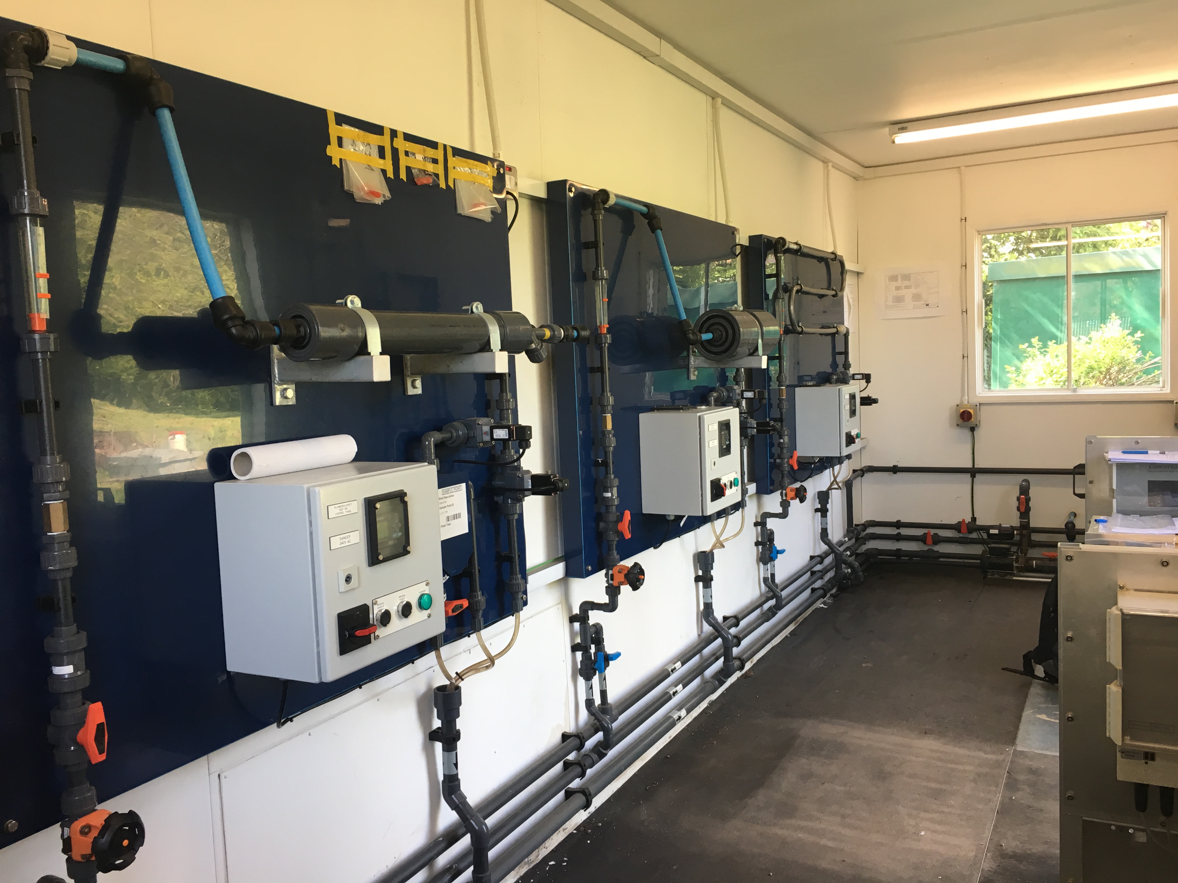 Visit to Birmingham Resilience corrosion testing facility