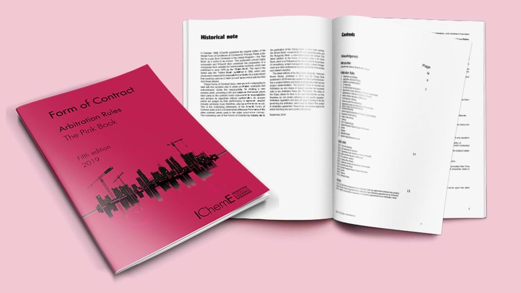 New arbitration procedures published by IChemE