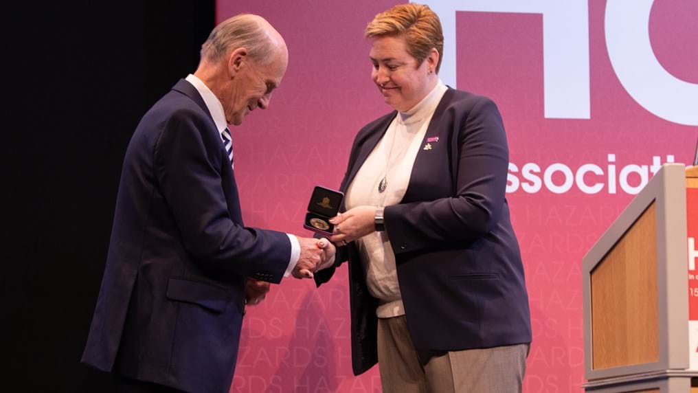 Medals for excellence in process engineering presented at Hazards 28