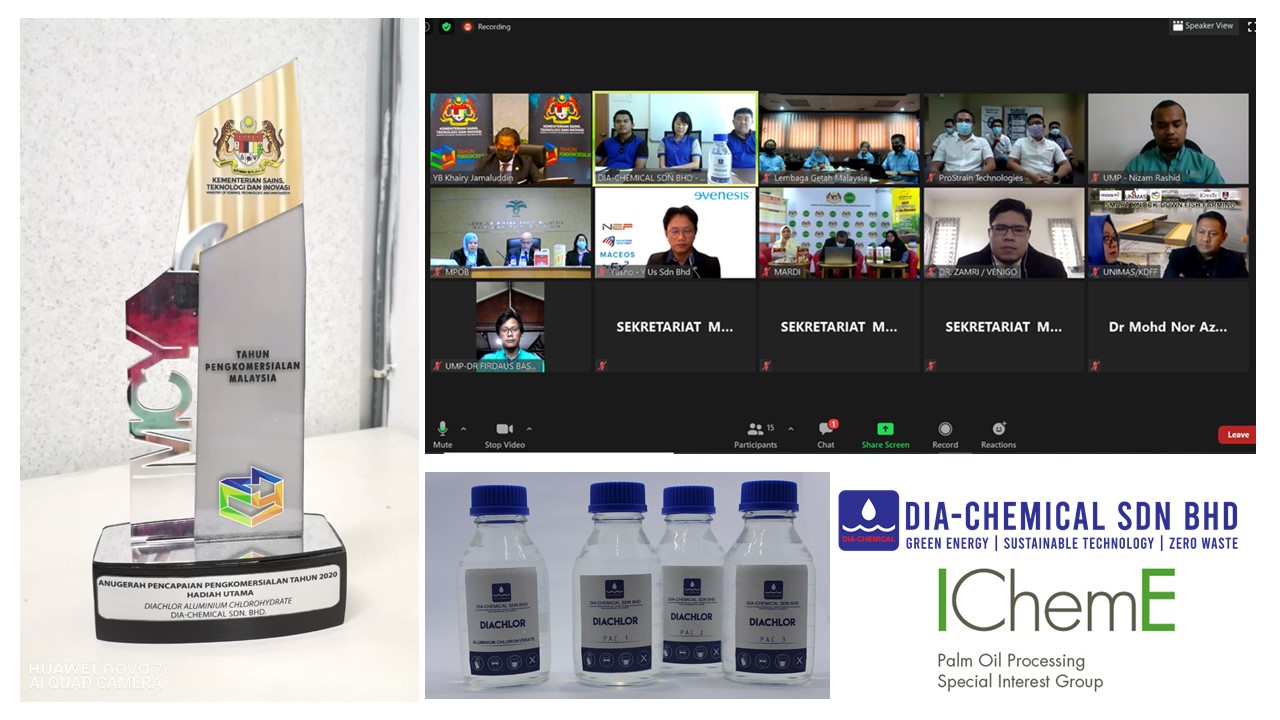 DIA-Chemical won MCY Award 2020