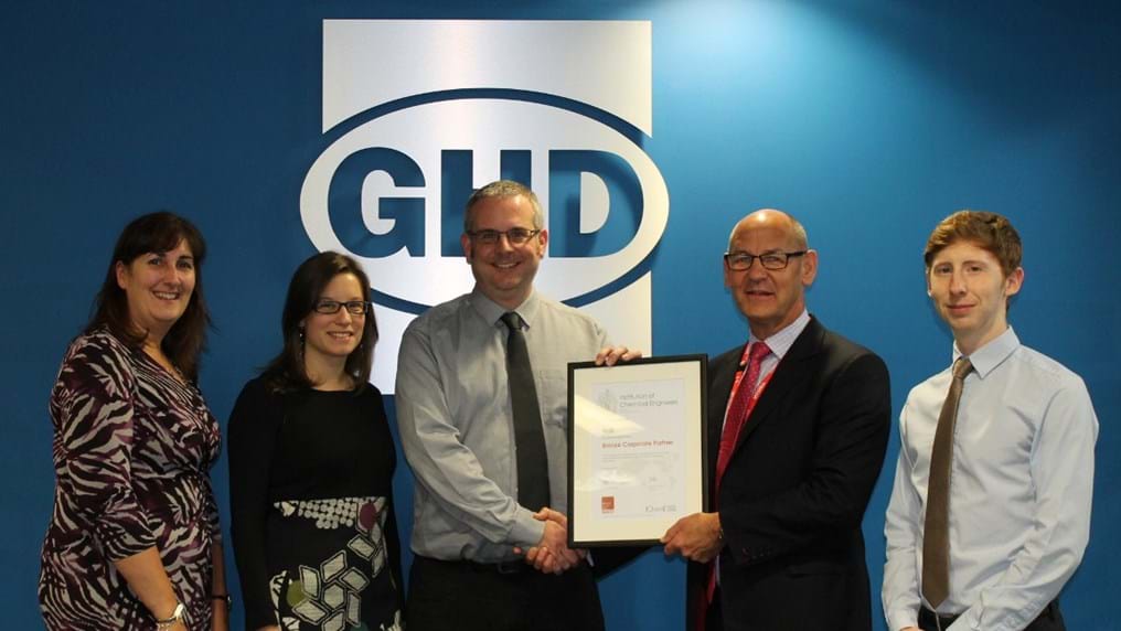 GHD awarded Bronze Corporate Partner status for commitment to engineering excellence
