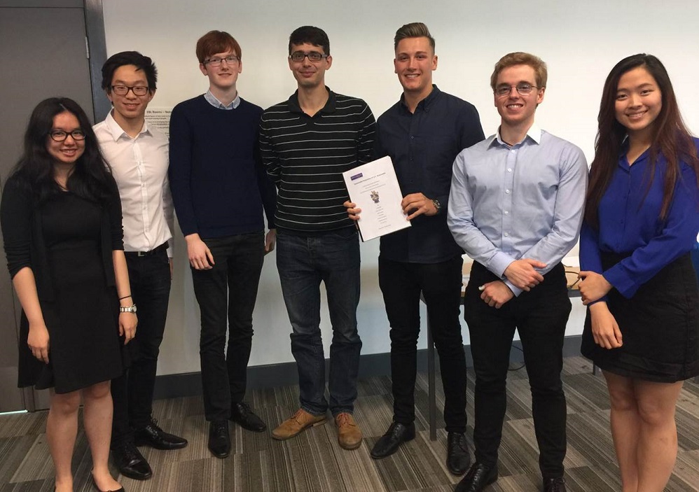 Manchester chemical engineers are three-time champions