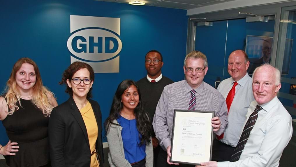 GHD recognised for championing professionally-qualified engineers with Silver award