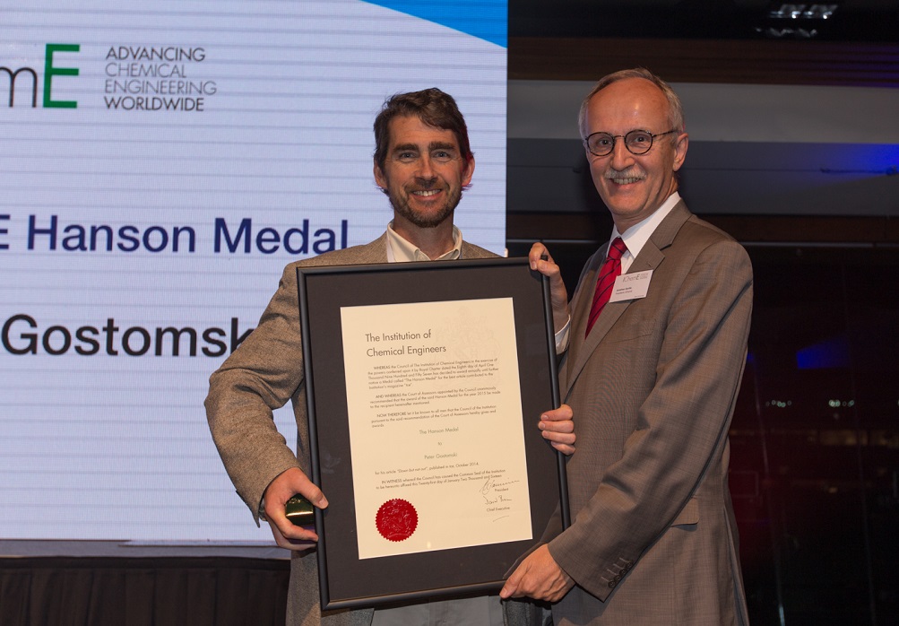 Gostomski awarded Hanson Medal for Christchurch earthquake article