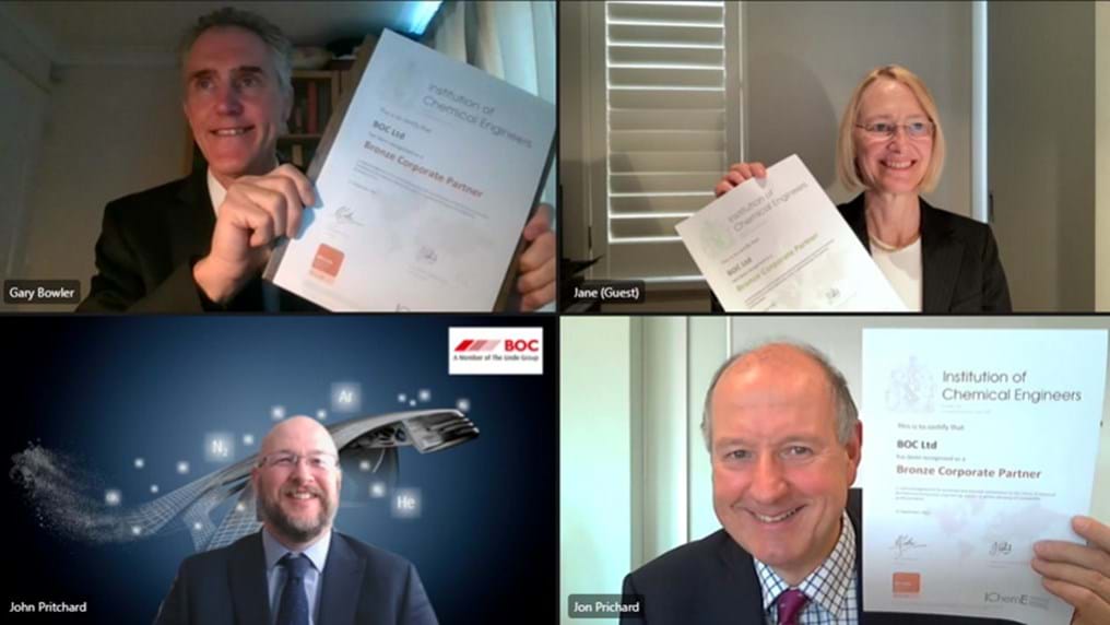 BOC awarded Bronze Award for professional development and mentoring