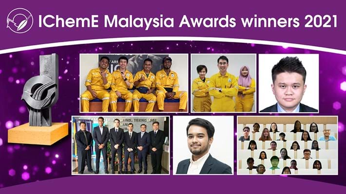 Sustainable and digital projects win big at IChemE Malaysia Awards 2021