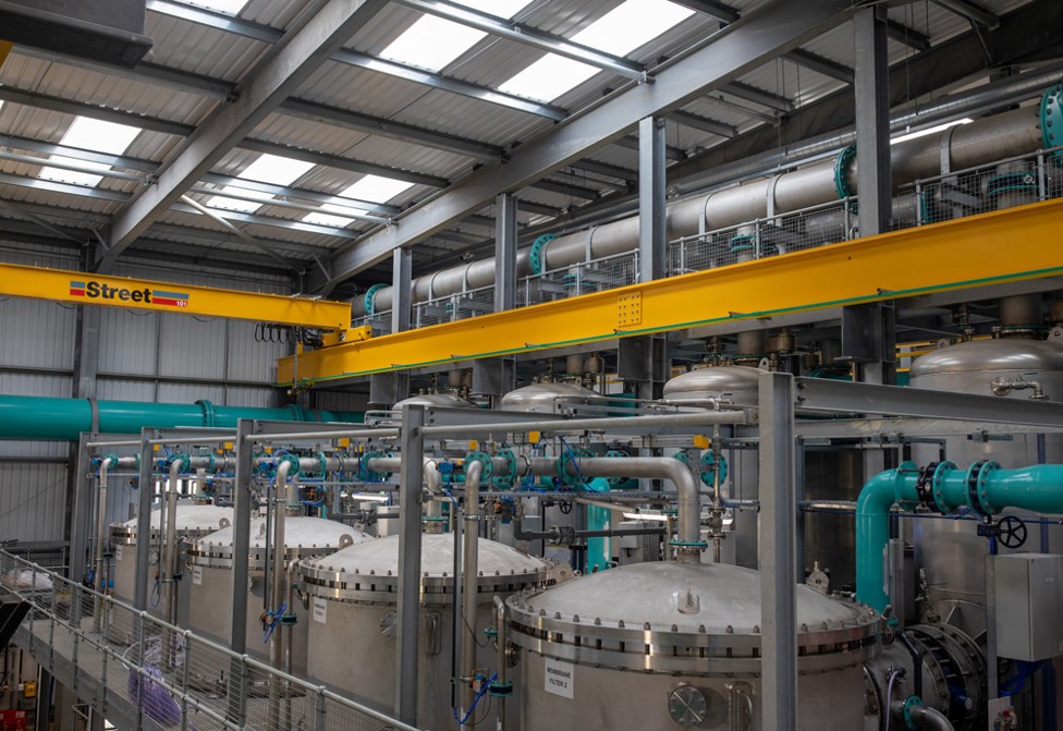 Mayflower Suspended Ion Exchange WTP Site Visit