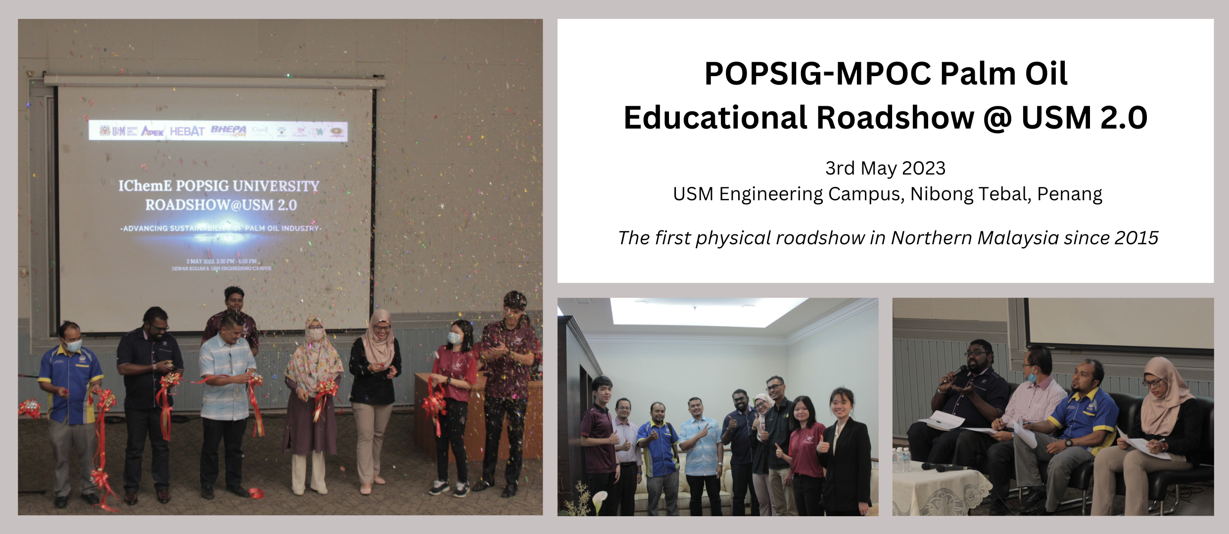 POPSIG-MPOC Northern Region University Roadshow at USM 2023