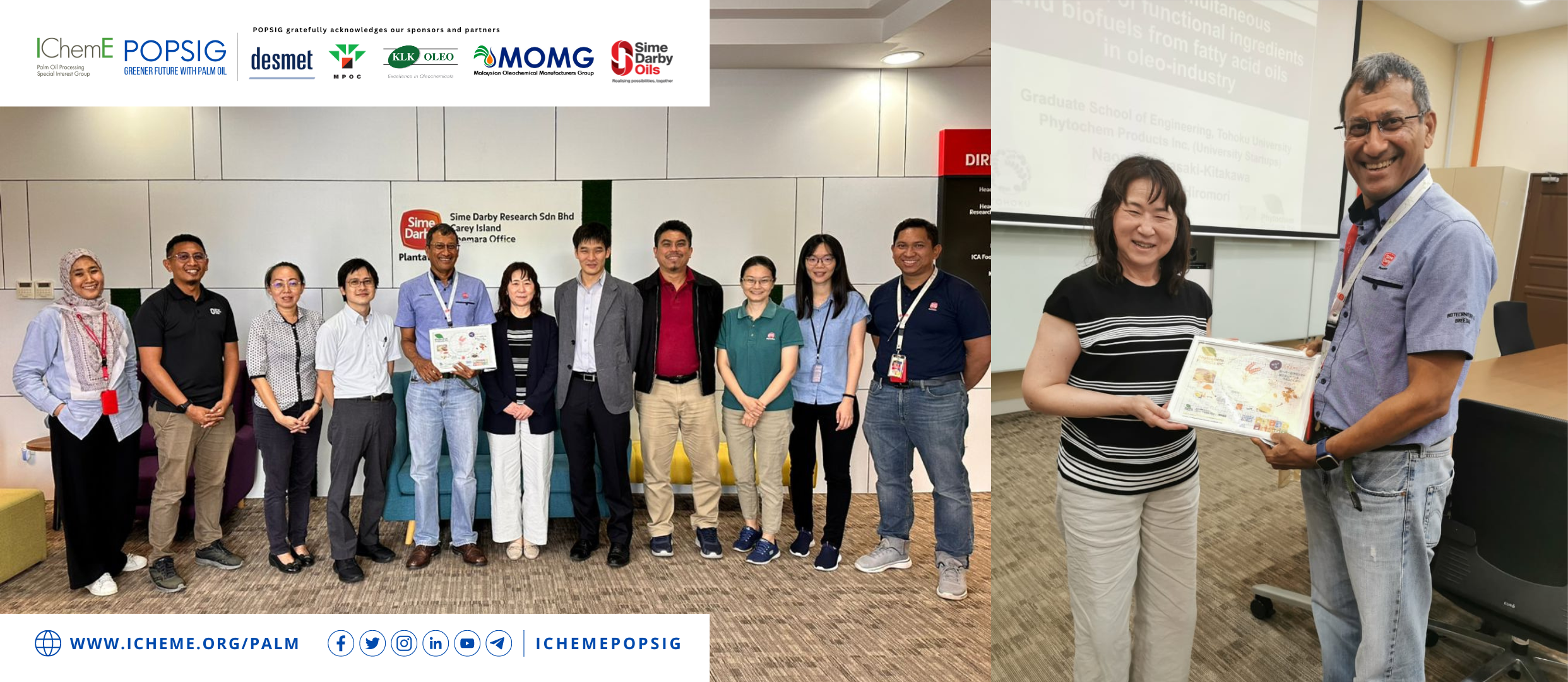 Professor Kitakawa Visited Sime Darby Plantation Research