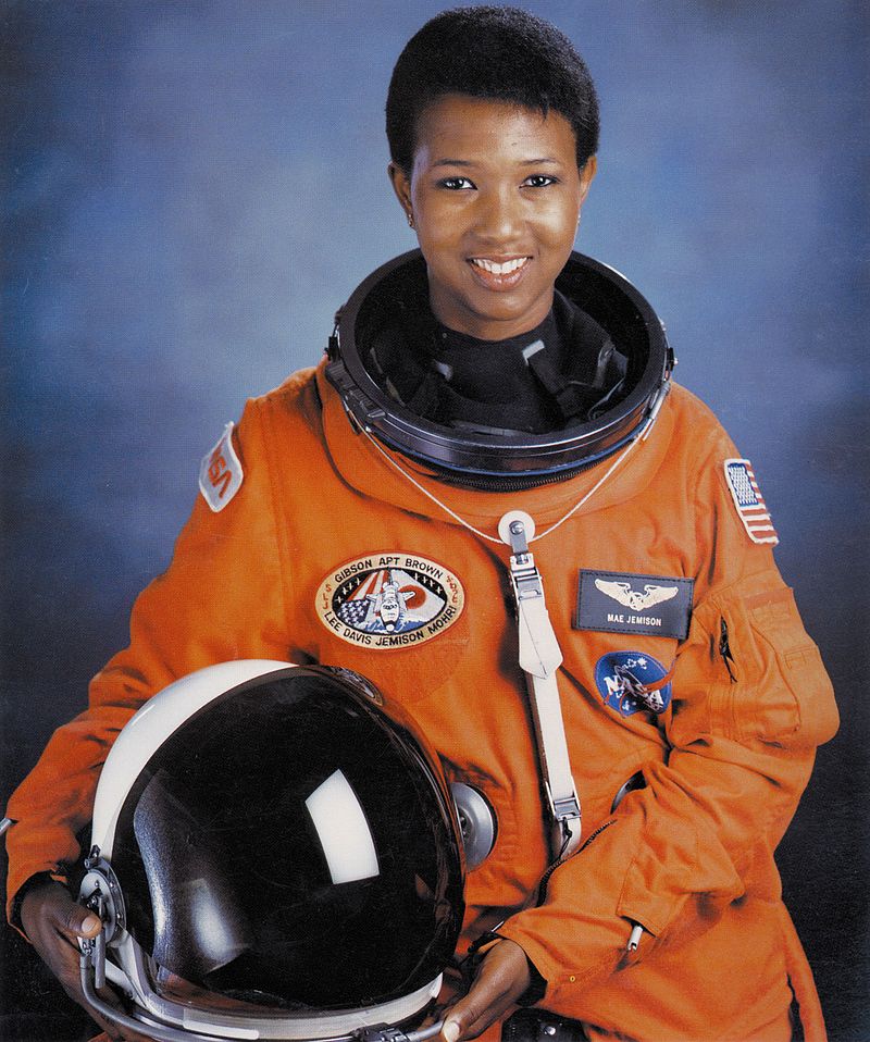 Dr Mae Jemison - Copyright NASA