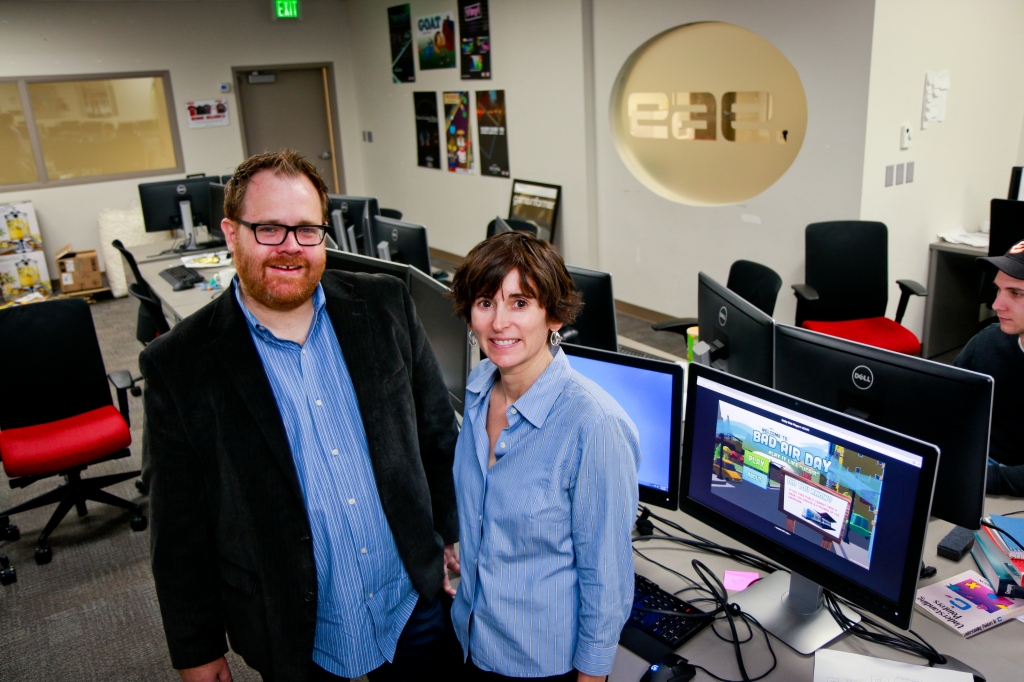 Professor Roger Altizer and Kerry Kelly, University of Utah College of Engineering