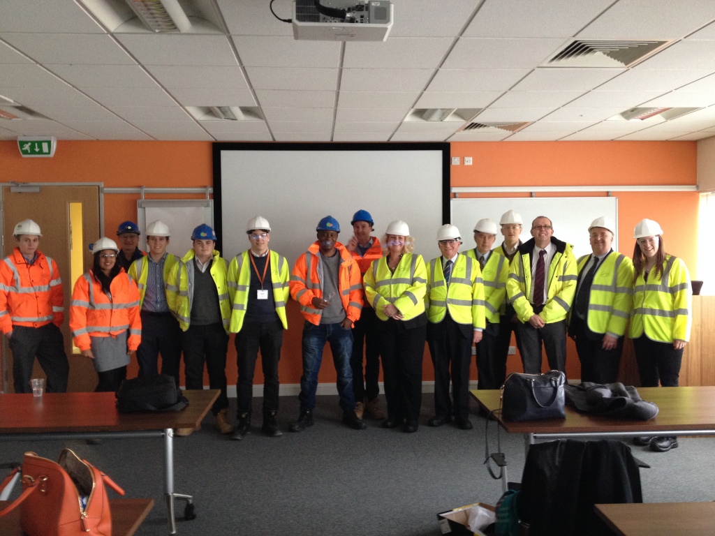 Meeting young chemical engineers at SITA, Huddersfield