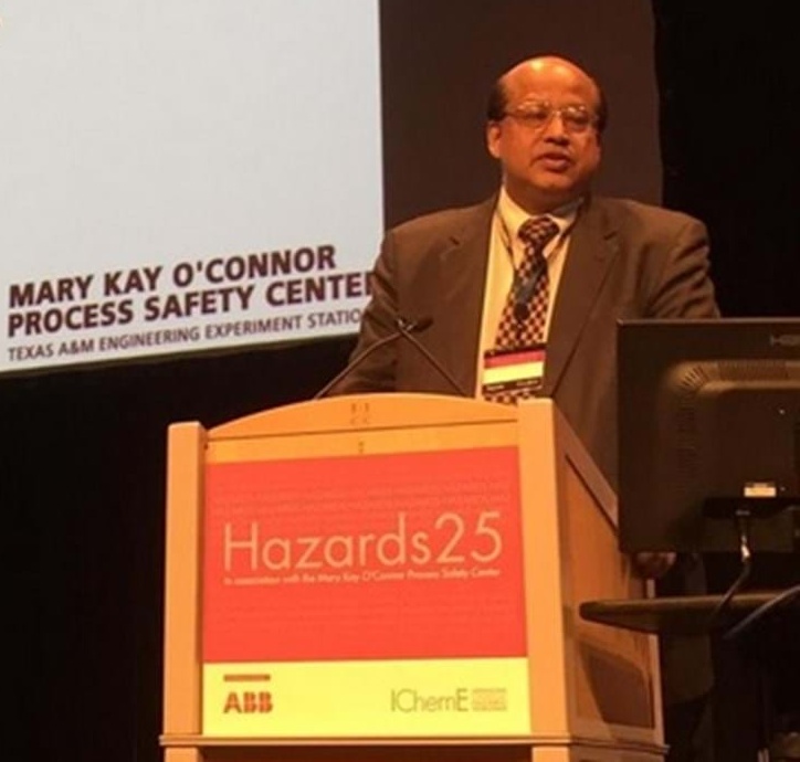 Sam Mannan's inaugural Trevor Kletz memorial lecture at Hazards 25