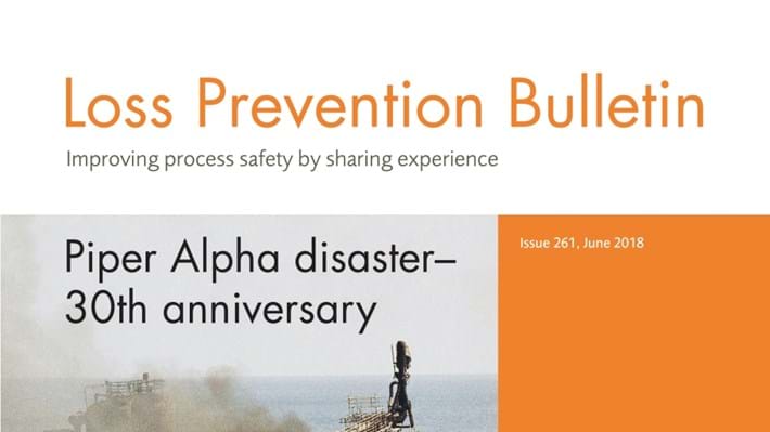 Piper Alpha anniversary and Hazards - process safety matters