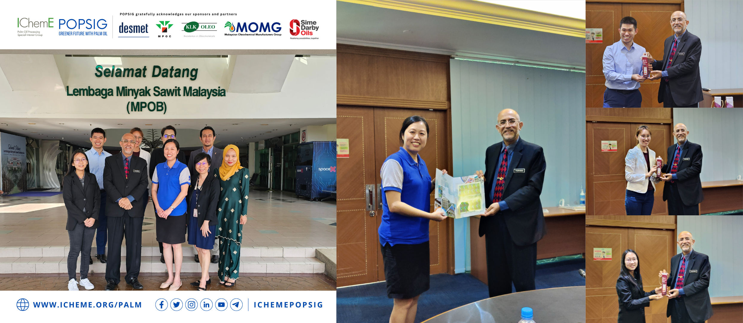 POPSIG management paid a courtesy visit to MPOB HQ