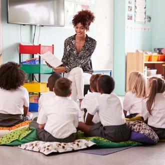 Inspiring 4 to 5-year-olds through story time in primary schools