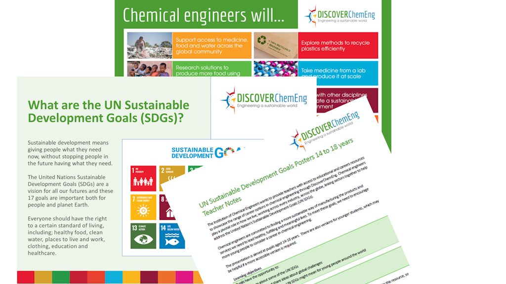 UN Sustainable Development Goals 14 to 18 years