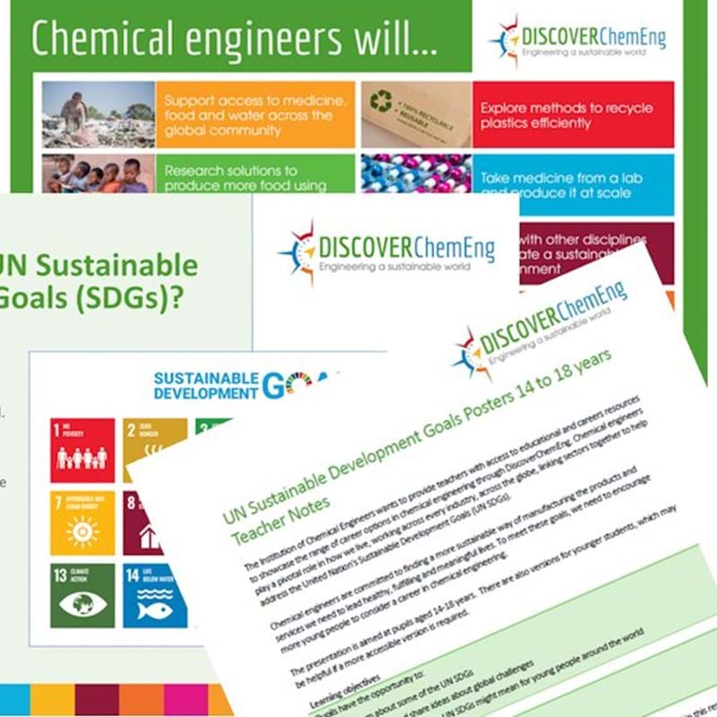 UN Sustainable Development Goals 14 to 18 years