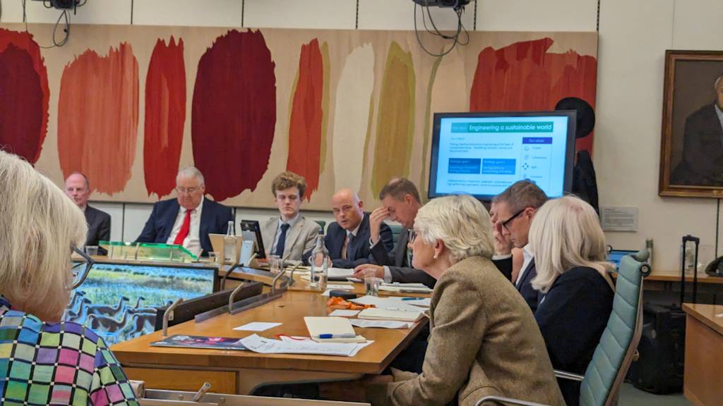 IChemE leads conversation in Westminster about engineering a sustainable world