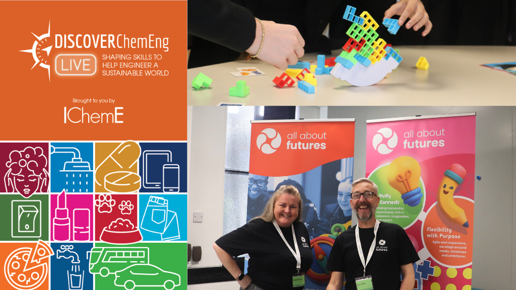 IChemE and All About Futures team up to bring chemical, biochemical and process engineering to life in schools