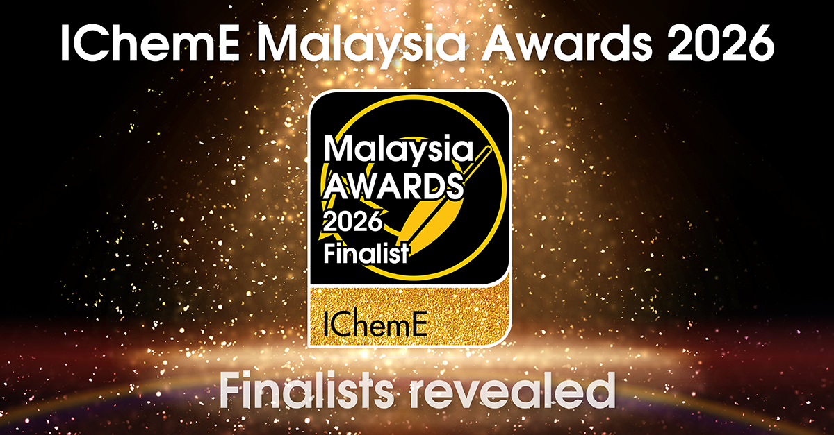 Finalists announced for the IChemE Malaysia Awards 2026