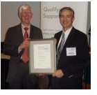 AIChE past president awarded IChemE Honorary Fellowship