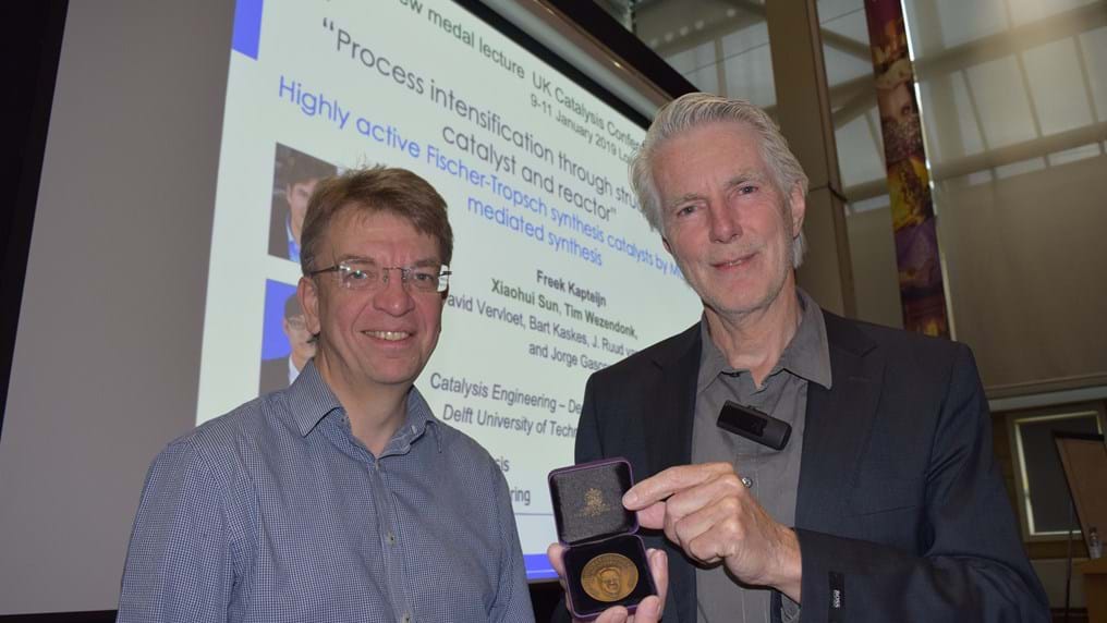 Pioneering catalysis professor awarded IChemE medal